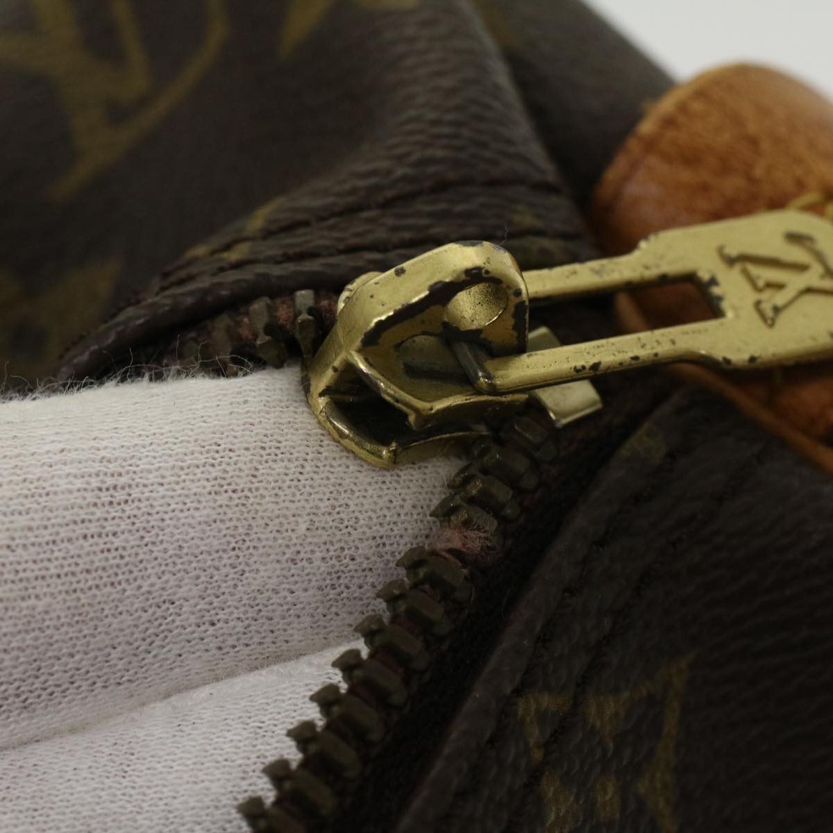 LOUIS VUITTON Monogram Keepall 45 Boston Bag M41428 LV 42615
