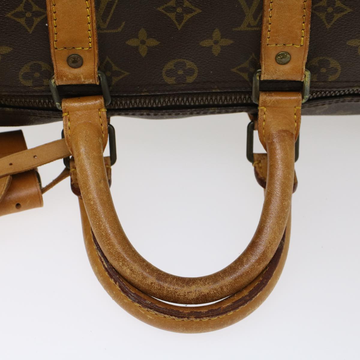 LOUIS VUITTON Monogram Keepall 45 Boston Bag M41428 LV 42615