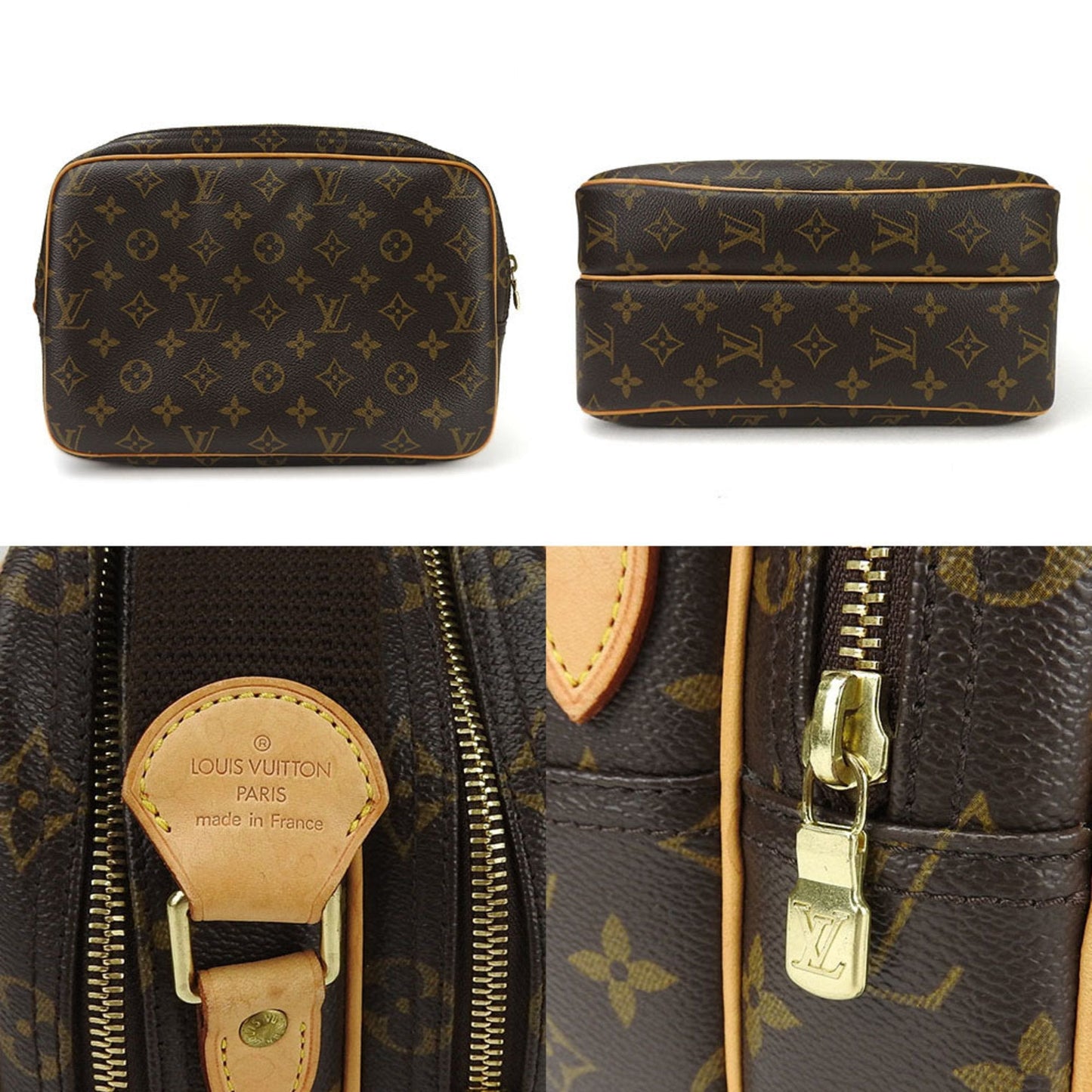Louis Vuitton Reporter Pm  Canvas Shoulder Bag ()