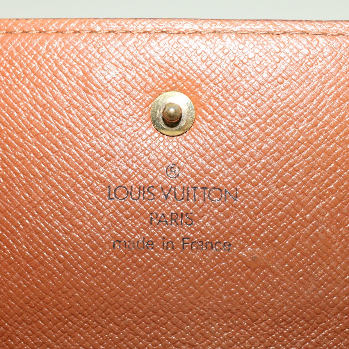 LOUIS VUITTON Monogram Portefeuille International Long Wallet M61217 42753