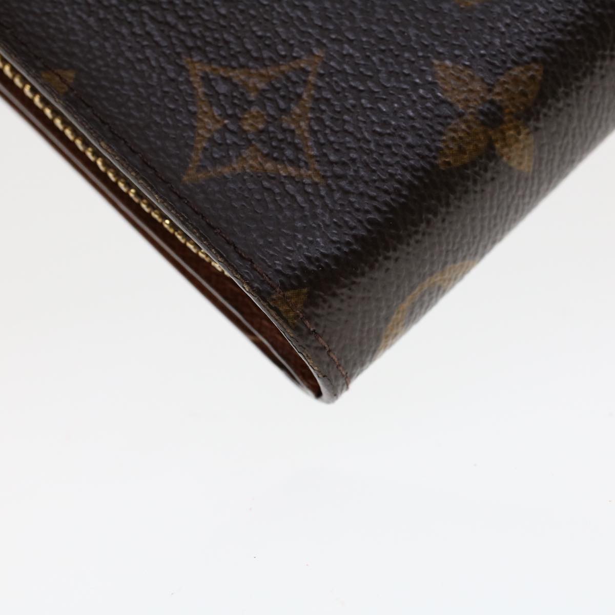 LOUIS VUITTON Monogram Compact Zip Wallet M61667 LV 42798