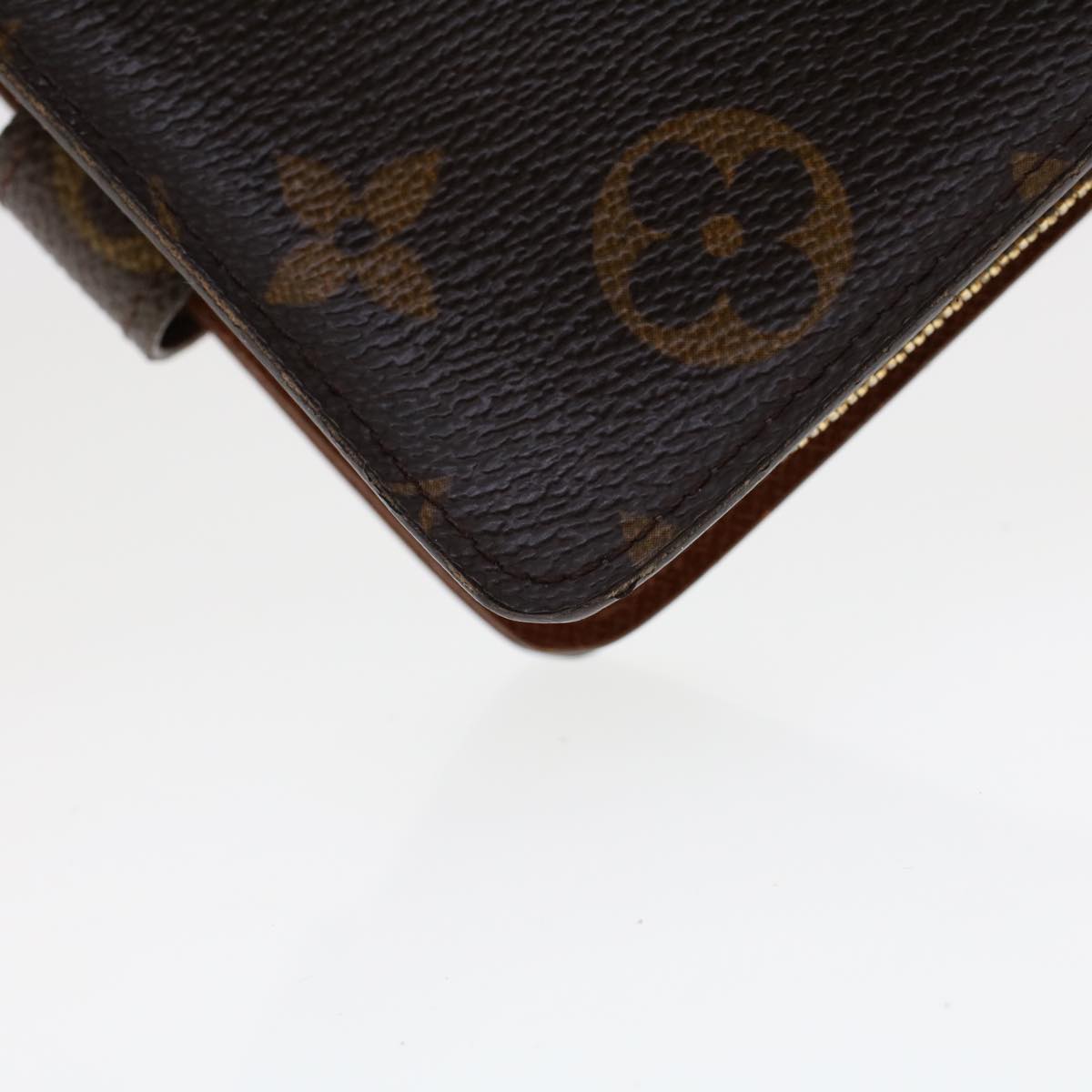 LOUIS VUITTON Monogram Compact Zip Wallet M61667 LV 42798