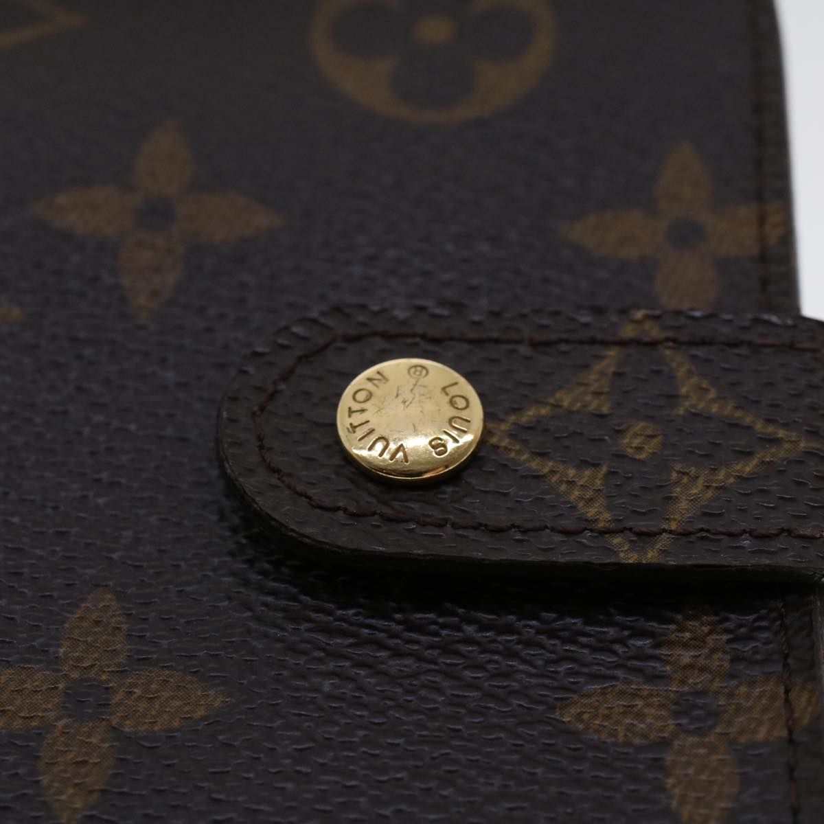 LOUIS VUITTON Monogram Compact Zip Wallet M61667 LV 42798