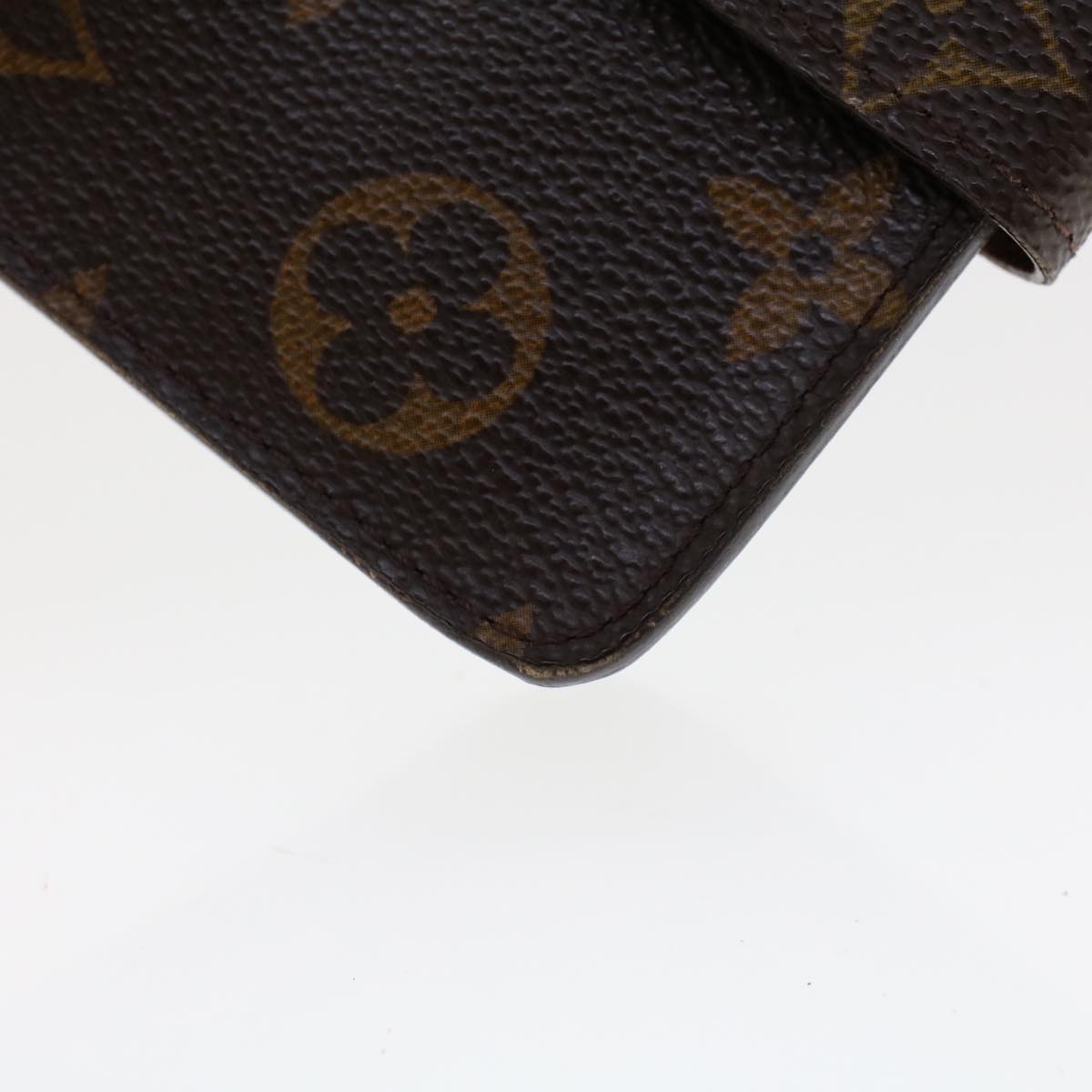 LOUIS VUITTON Monogram Compact Zip Wallet M61667 LV 42798