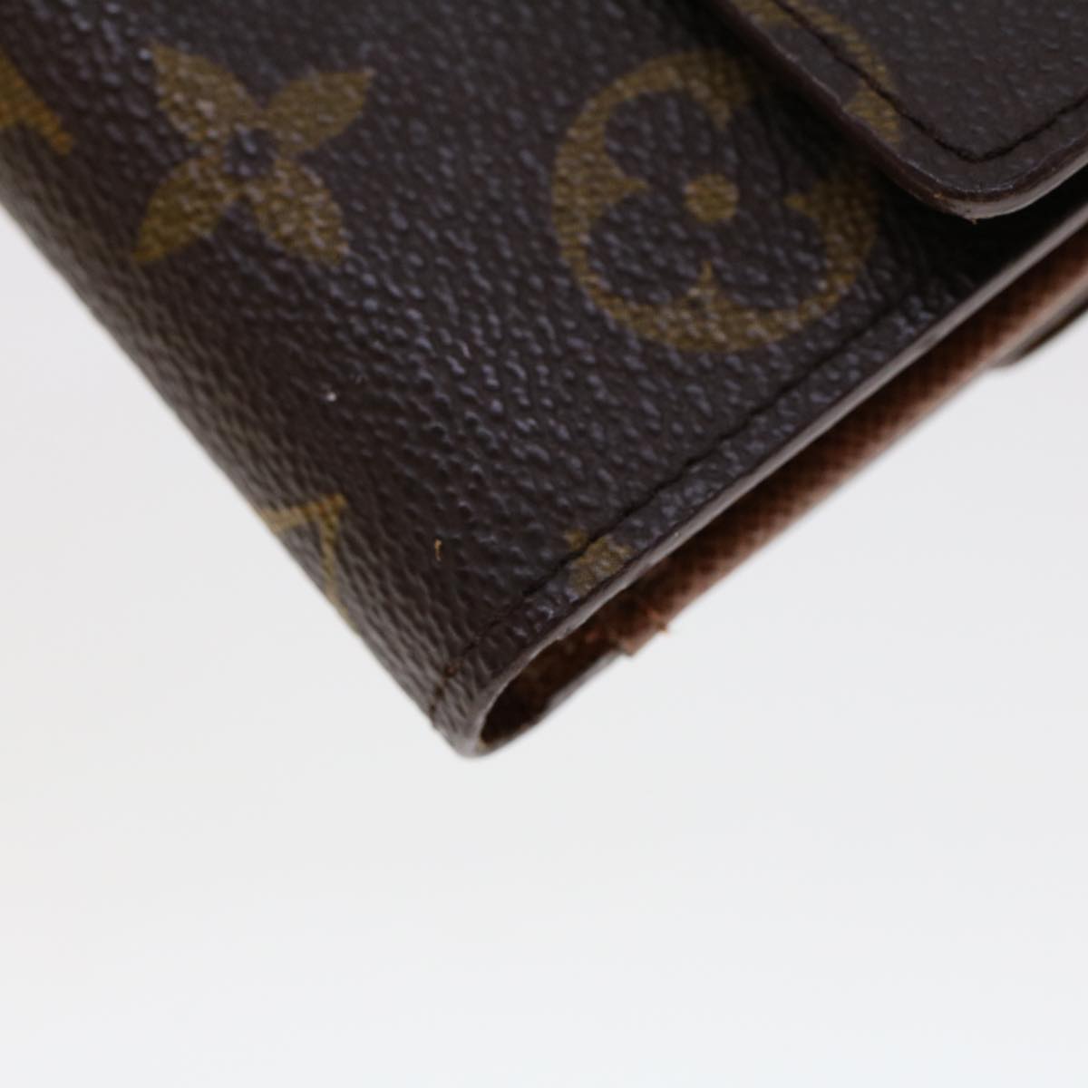 LOUIS VUITTON Monogram Portefeuille Elise Wallet M61654 LV 42815