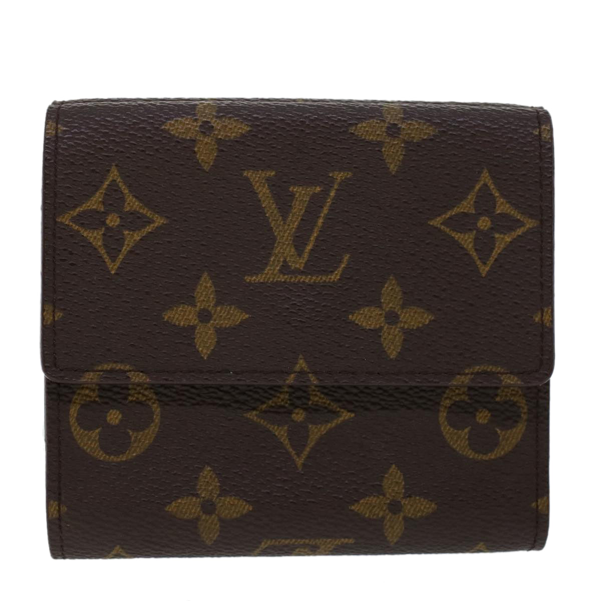 LOUIS VUITTON Monogram Portefeuille Elise Wallet M61654 LV 42815