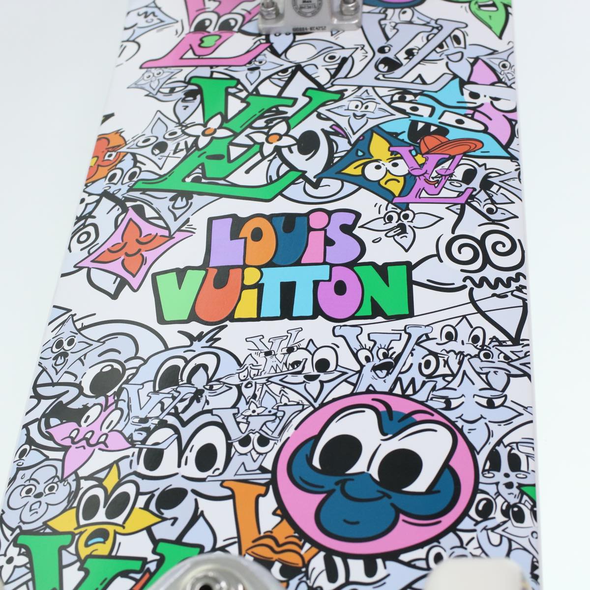 LOUIS VUITTON Monogram Comics Skateboard Maple Wood Steel GI0884 LV 42822S