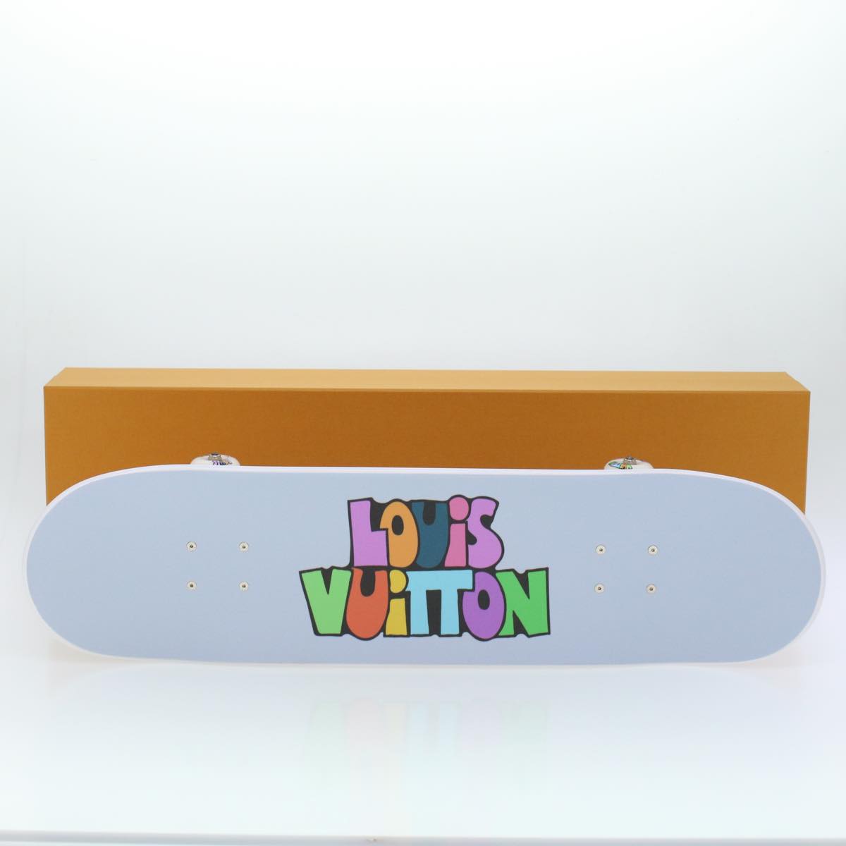 LOUIS VUITTON Monogram Comics Skateboard Maple Wood Steel GI0884 LV 42822S