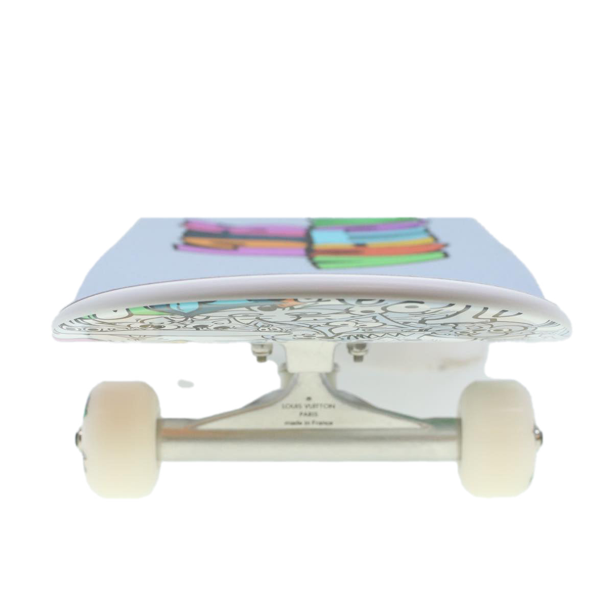 LOUIS VUITTON Monogram Comics Skateboard Maple Wood Steel GI0884 LV 42822S