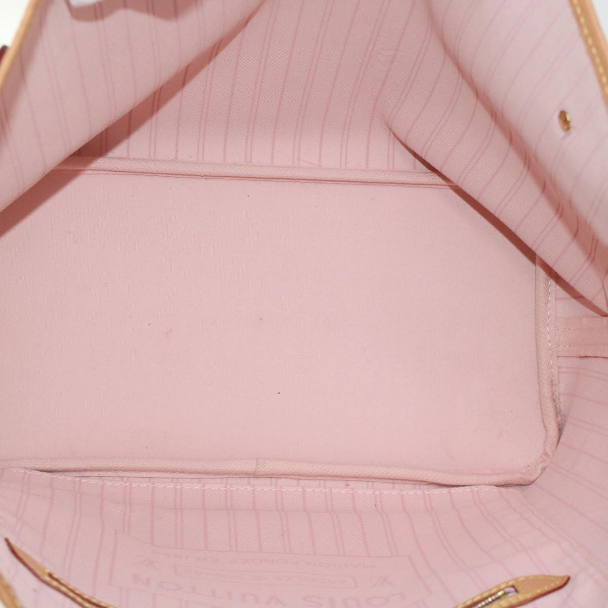 LOUIS VUITTON Damier Azur Neverfull MM Tote Bag N41605 LV 42824