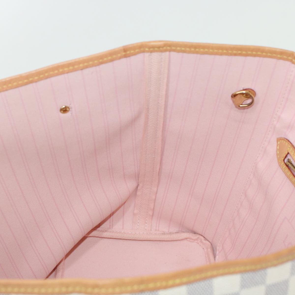 LOUIS VUITTON Damier Azur Neverfull MM Tote Bag N41605 LV 42824
