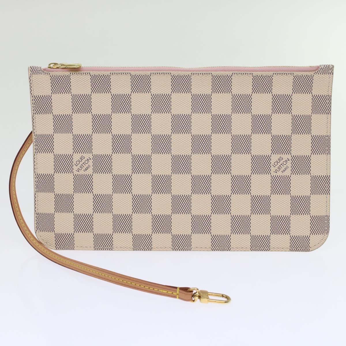 LOUIS VUITTON Damier Azur Neverfull MM Tote Bag N41605 LV 42824