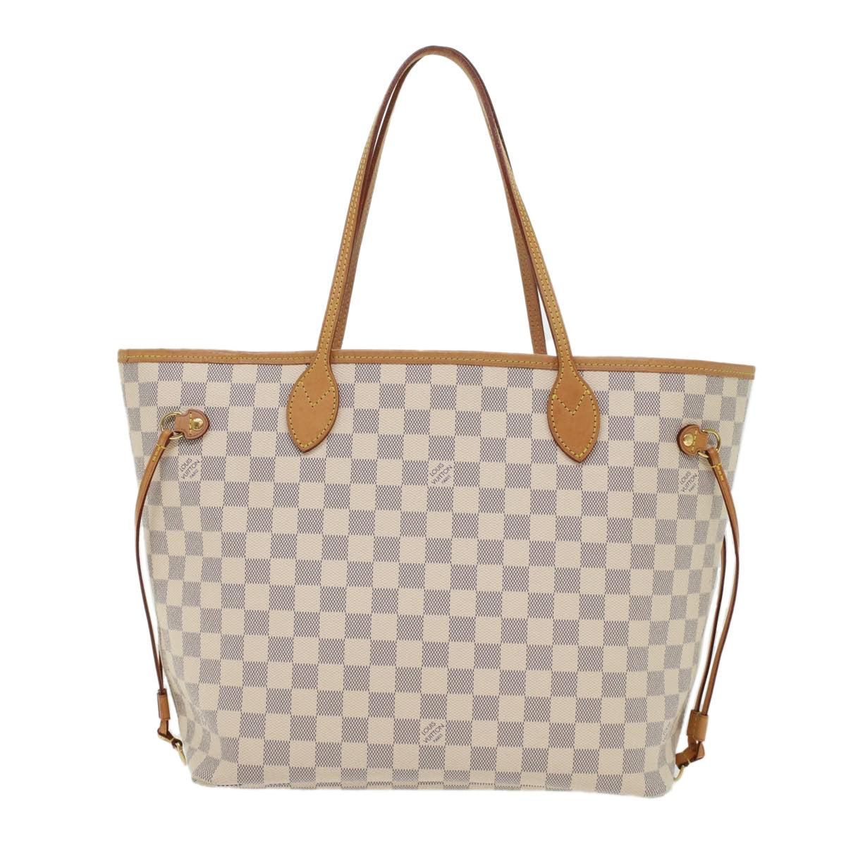 LOUIS VUITTON Damier Azur Neverfull MM Tote Bag N41605 LV 42824
