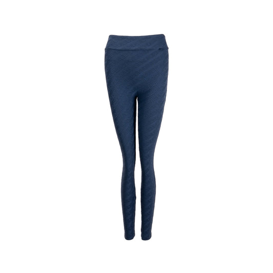 Fendi Size XS Fendi Logo Leggings Polyamide/Elastane Dark Blue