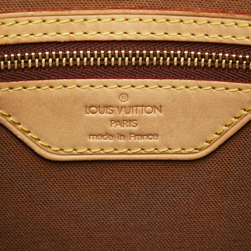 Louis Vuitton Monogram Batignol Vertical Tote Bag M51153 Brown PVC Leather  Louis Vuitton