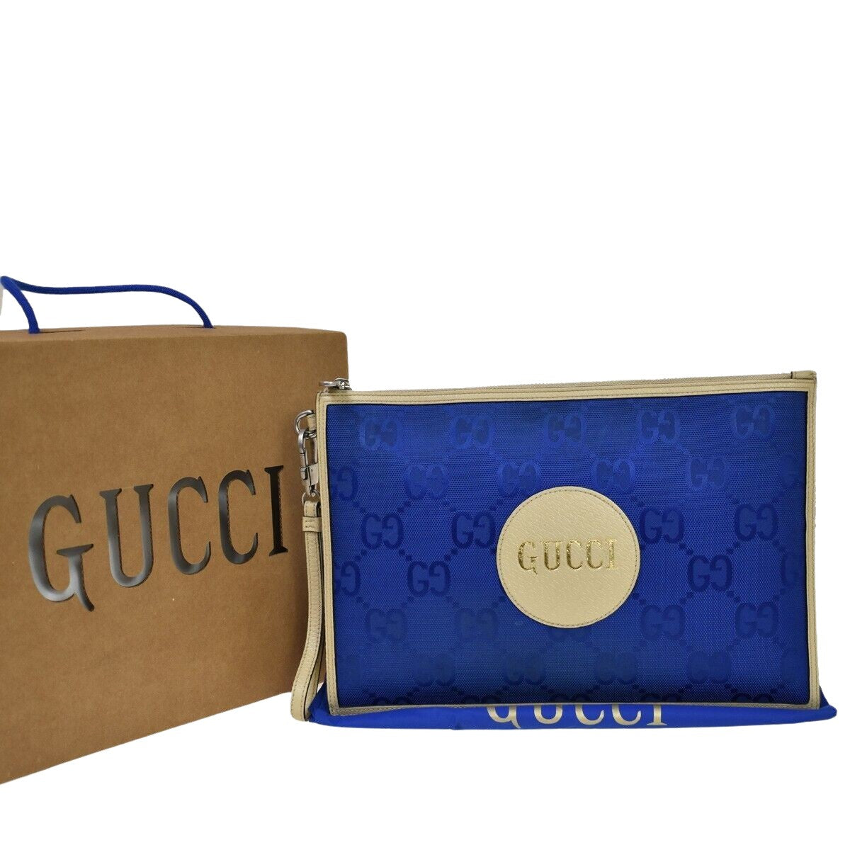 Gucci Off The Grid  Canvas Clutch Bag ()