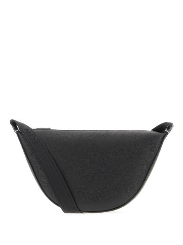 Luxury Fendi Roma Melon Small Leather Tote Bag Black