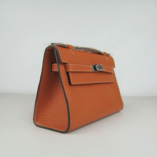 Luxury Hermes Kelly 22cm handbag H008 orange