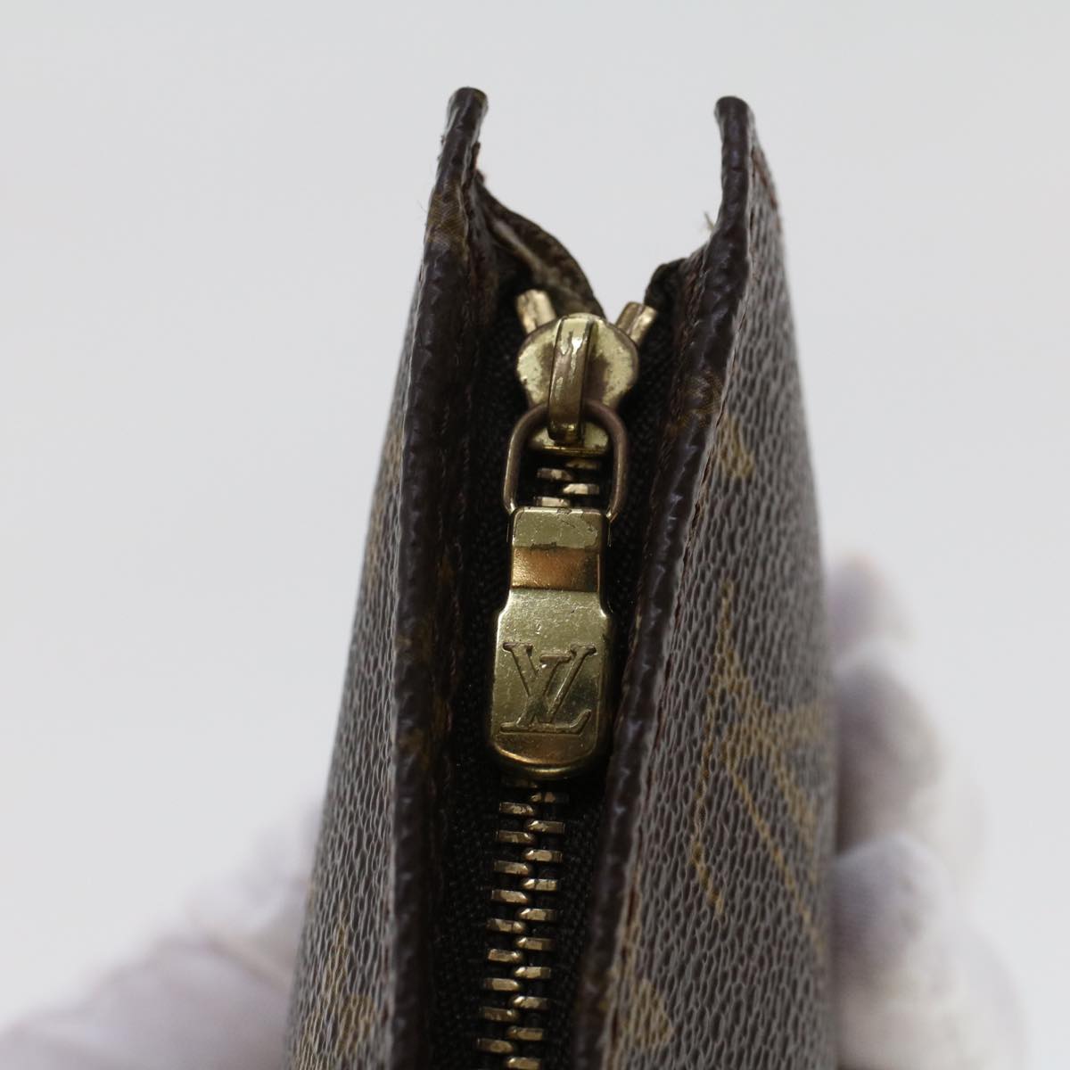 LOUIS VUITTON Monogram Bucket PM Pouch Accessory Pouch LV 43348