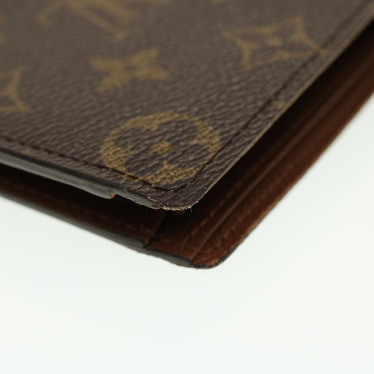 LOUIS VUITTON Monogram Portefeuille Marco Bifold Wallet M61675 LV 43356