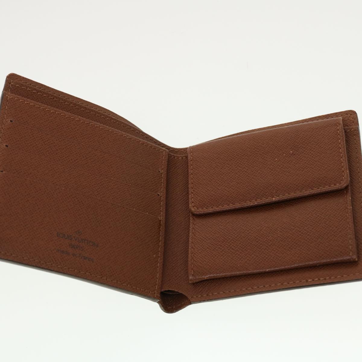 LOUIS VUITTON Monogram Portefeuille Marco Bifold Wallet M61675 LV 43356