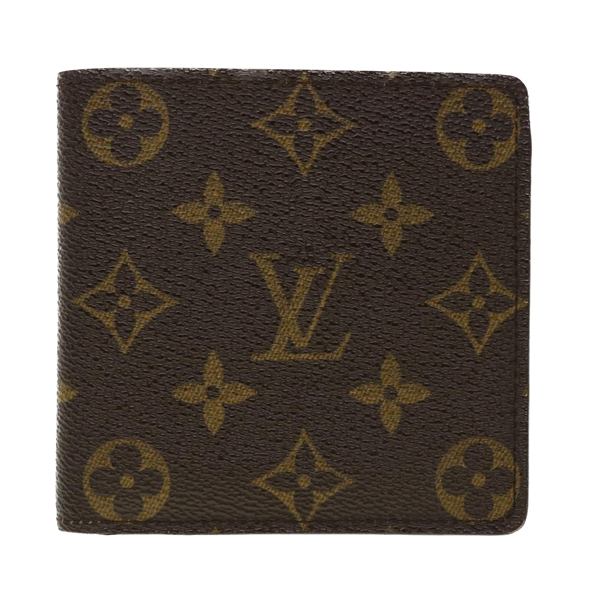 LOUIS VUITTON Monogram Portefeuille Marco Bifold Wallet M61675 LV 43356