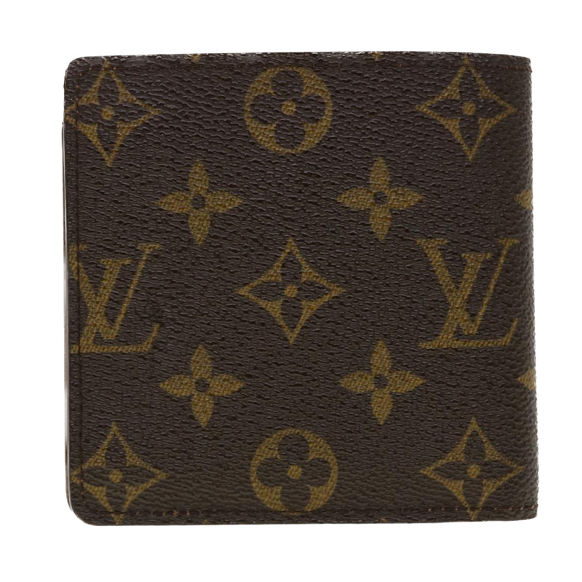 LOUIS VUITTON Monogram Portefeuille Marco Bifold Wallet M61675 LV 43356