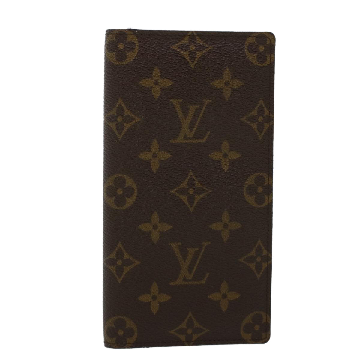 LOUIS VUITTON Monogram Porte Valeurs Cartes Credit Wallet M61823 LV 43359