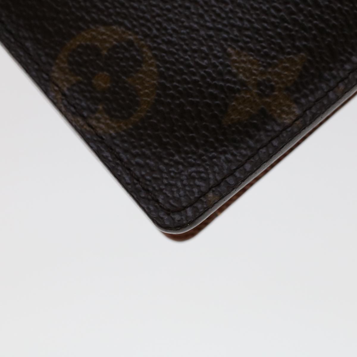 LOUIS VUITTON Monogram Porte Valeurs Cartes Credit Wallet M61823 LV 43359