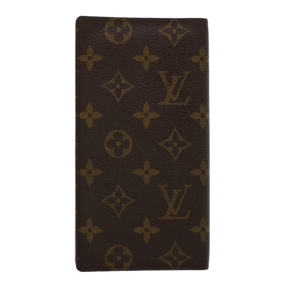 LOUIS VUITTON Monogram Porte Valeurs Cartes Credit Wallet M61823 LV 43359