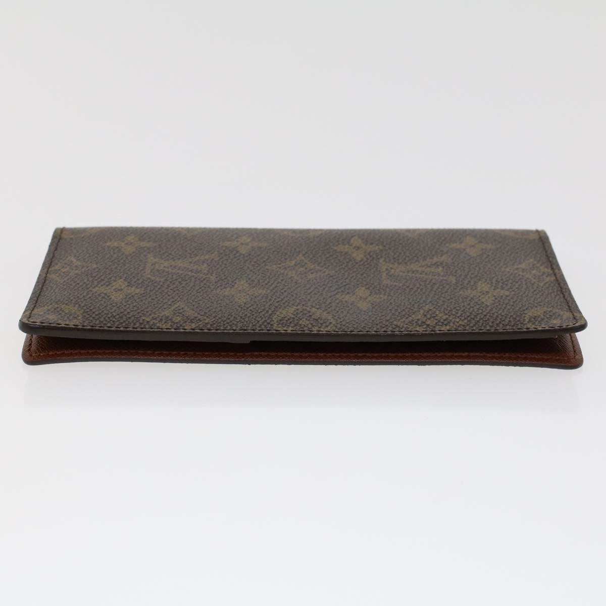 LOUIS VUITTON Monogram Porte Valeurs Cartes Credit Wallet M61823 LV 43359