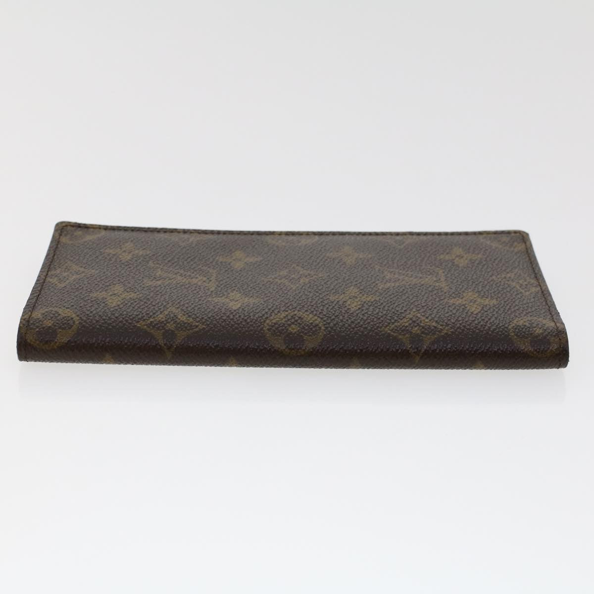 LOUIS VUITTON Monogram Porte Valeurs Cartes Credit Wallet M61823 LV 43359