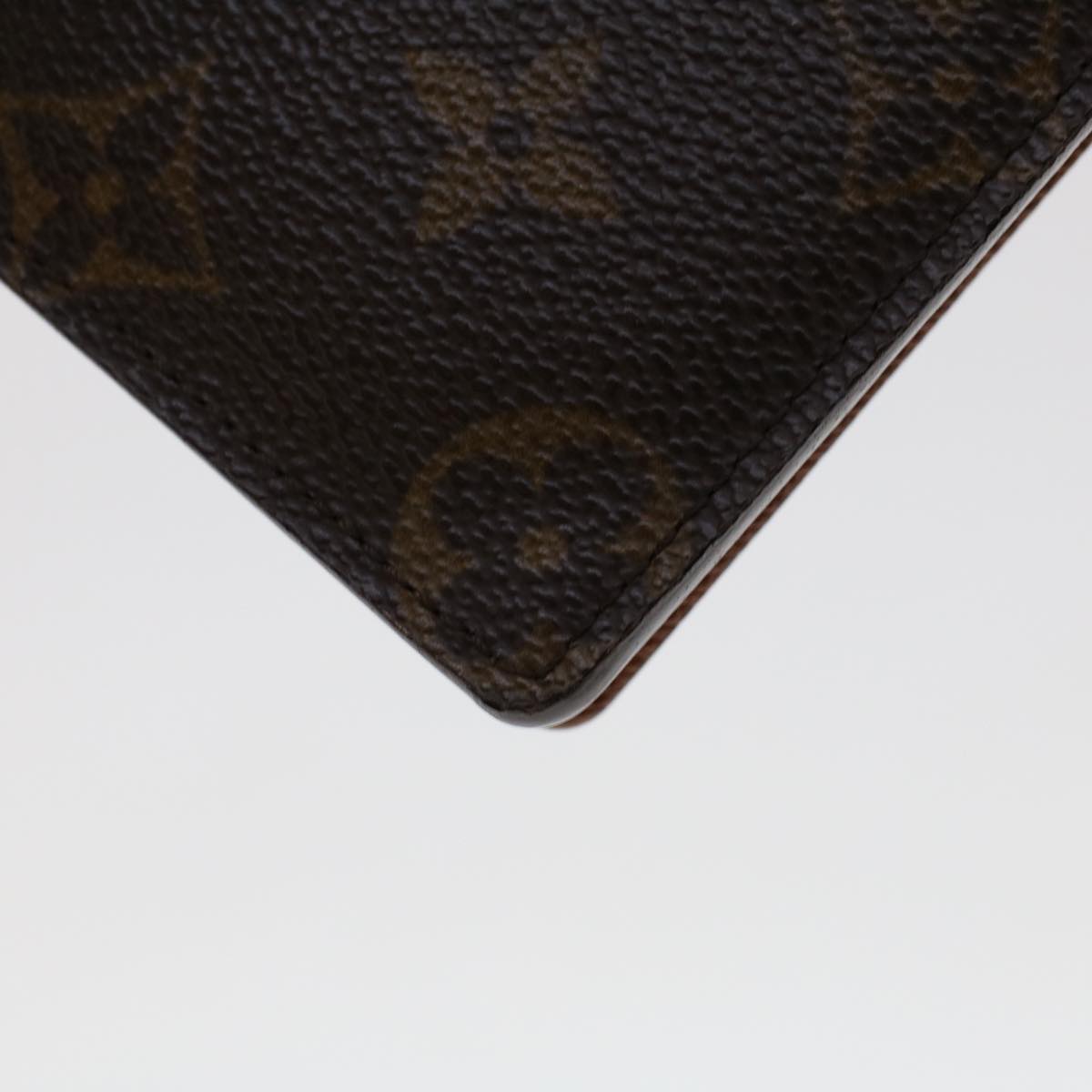 LOUIS VUITTON Monogram Porte Valeurs Cartes Credit Wallet M61823 LV 43359