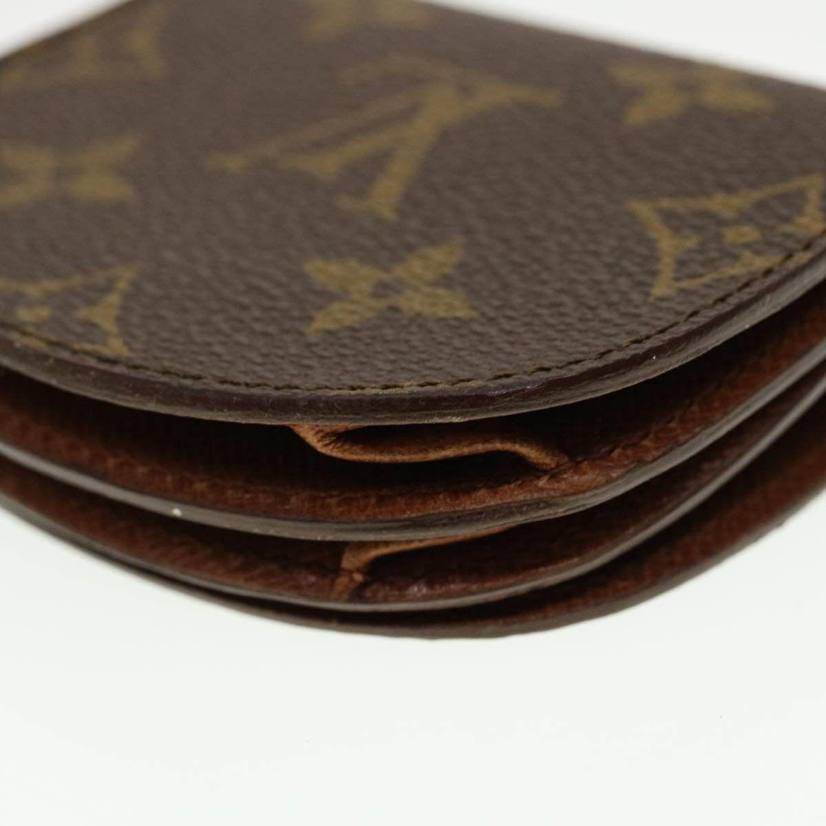 LOUIS VUITTON Monogram Porte Monnaie Guze Coin Purse M61970 LV 43360