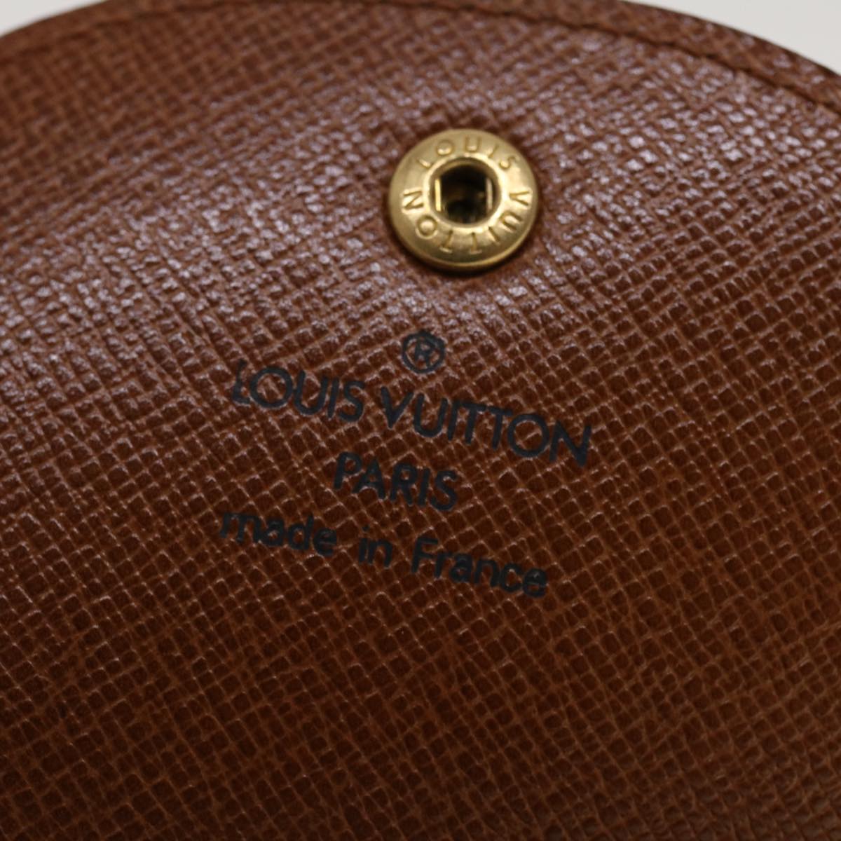 LOUIS VUITTON Monogram Porte Monnaie Guze Coin Purse M61970 LV 43360