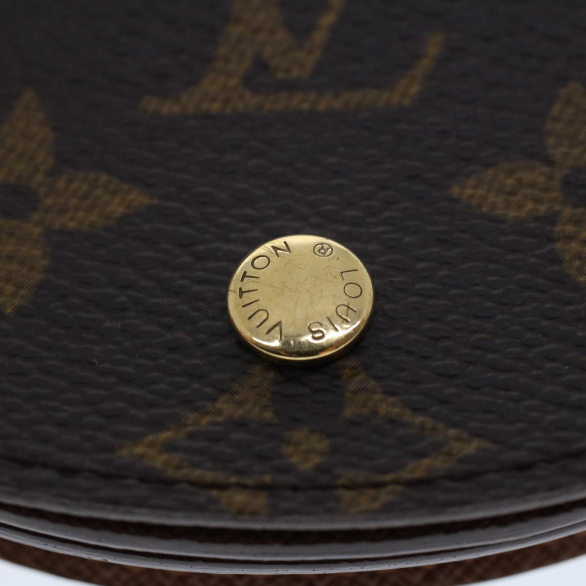 LOUIS VUITTON Monogram Porte Monnaie Guze Coin Purse M61970 LV 43361