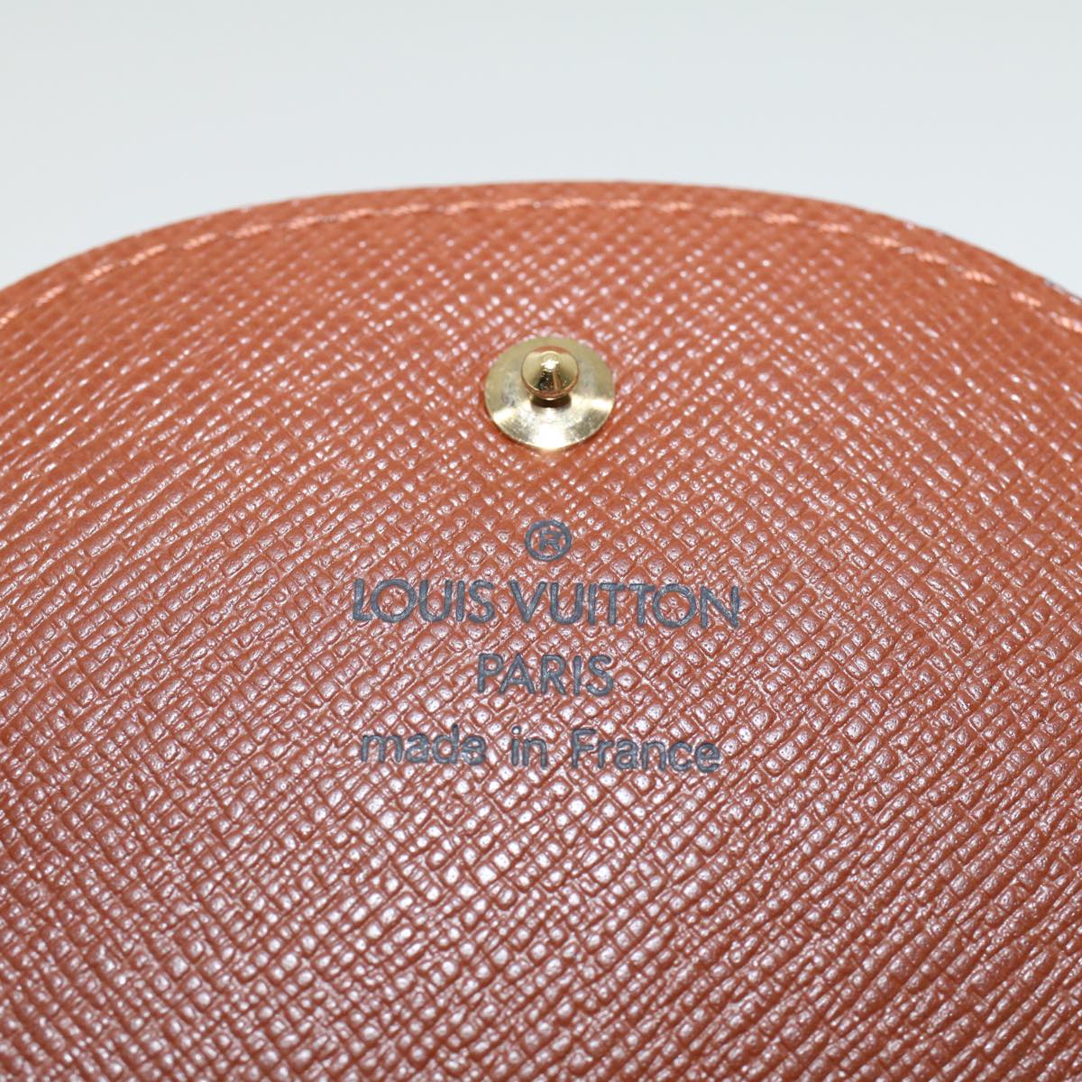 LOUIS VUITTON Monogram Porte Monnaie Guze Coin Purse M61970 LV 43361