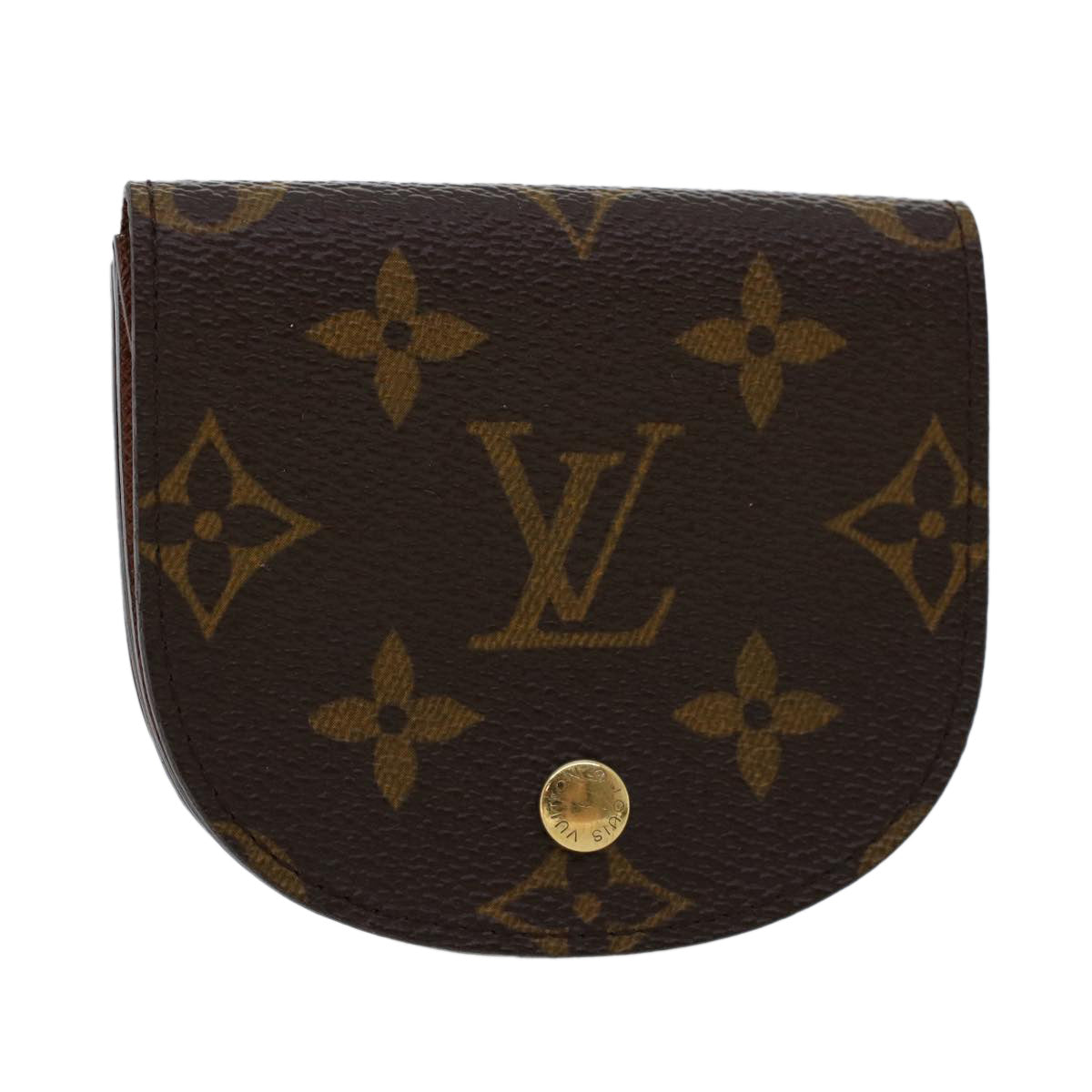 LOUIS VUITTON Monogram Porte Monnaie Guze Coin Purse M61970 LV 43361