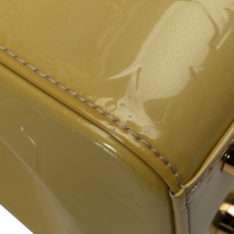 Louis Vuitton Monogram Vernis Blair MM Handbag Shoulder Bag 2WAY M90108 Citrine Yellow Patent Leather  Louis Vuitton