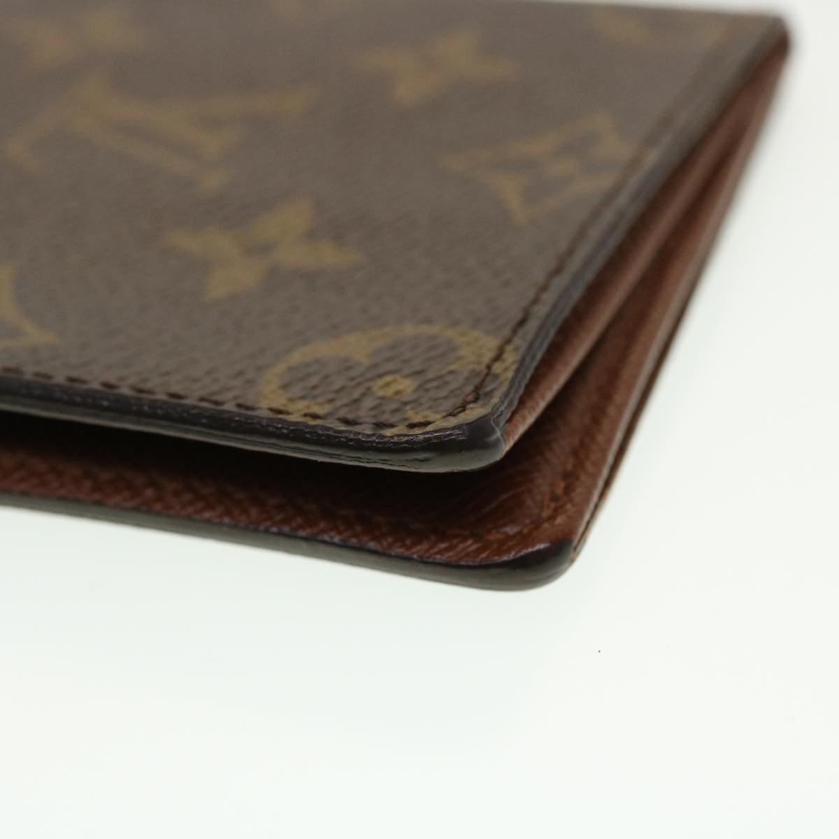 LOUIS VUITTON Monogram Porte Billets Cult Blue Pass Case M60905 LV 43367