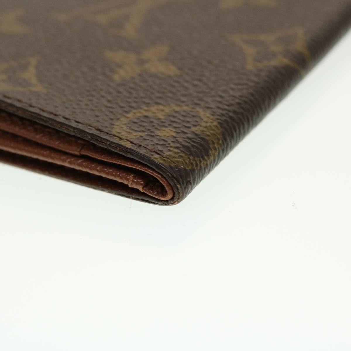 LOUIS VUITTON Monogram Porte Billets Cult Blue Pass Case M60905 LV 43367
