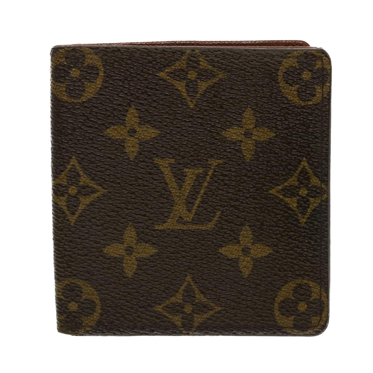 LOUIS VUITTON Monogram Porte Billets Cult Blue Pass Case M60905 LV 43367