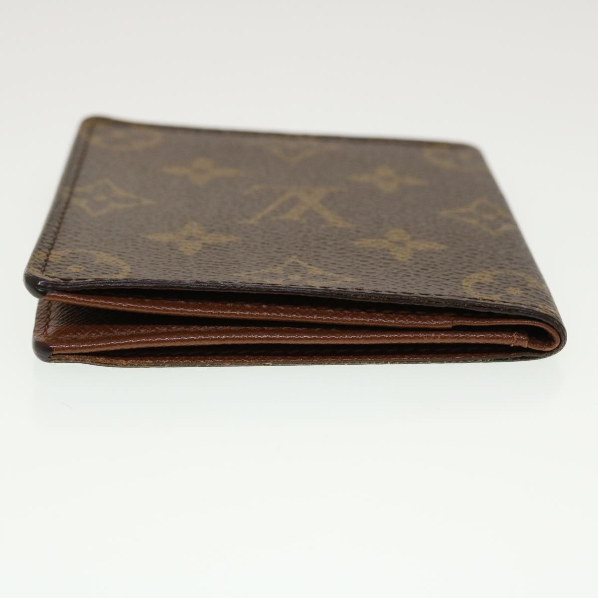 LOUIS VUITTON Monogram Porte Billets Cult Blue Pass Case M60905 LV 43367
