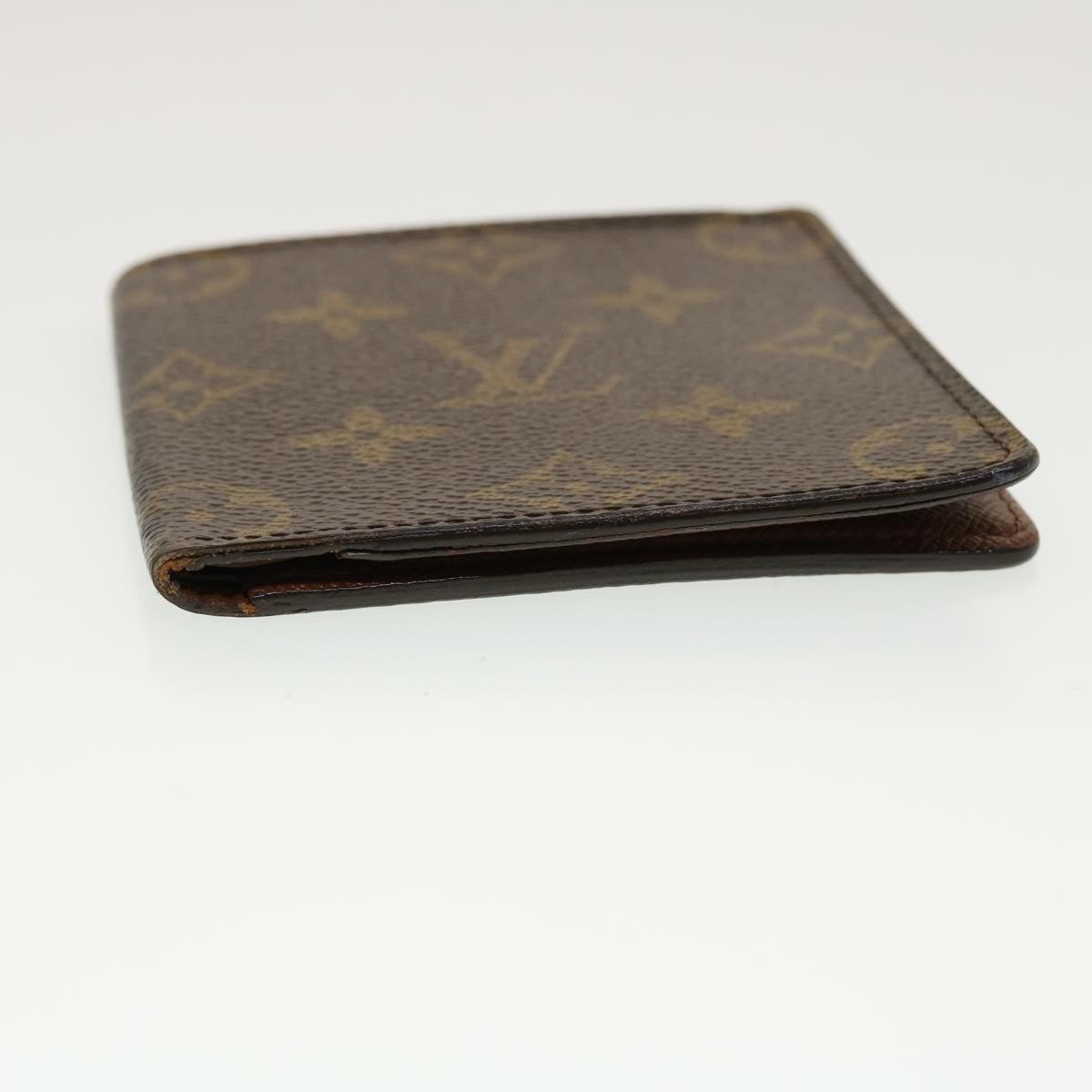LOUIS VUITTON Monogram Porte Billets Cult Blue Pass Case M60905 LV 43367