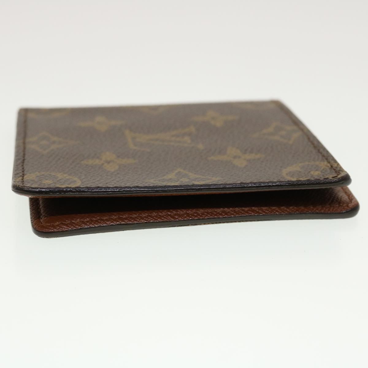 LOUIS VUITTON Monogram Porte Billets Cult Blue Pass Case M60905 LV 43367