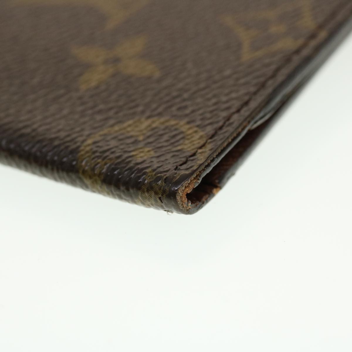 LOUIS VUITTON Monogram Porte Billets Cult Blue Pass Case M60905 LV 43367