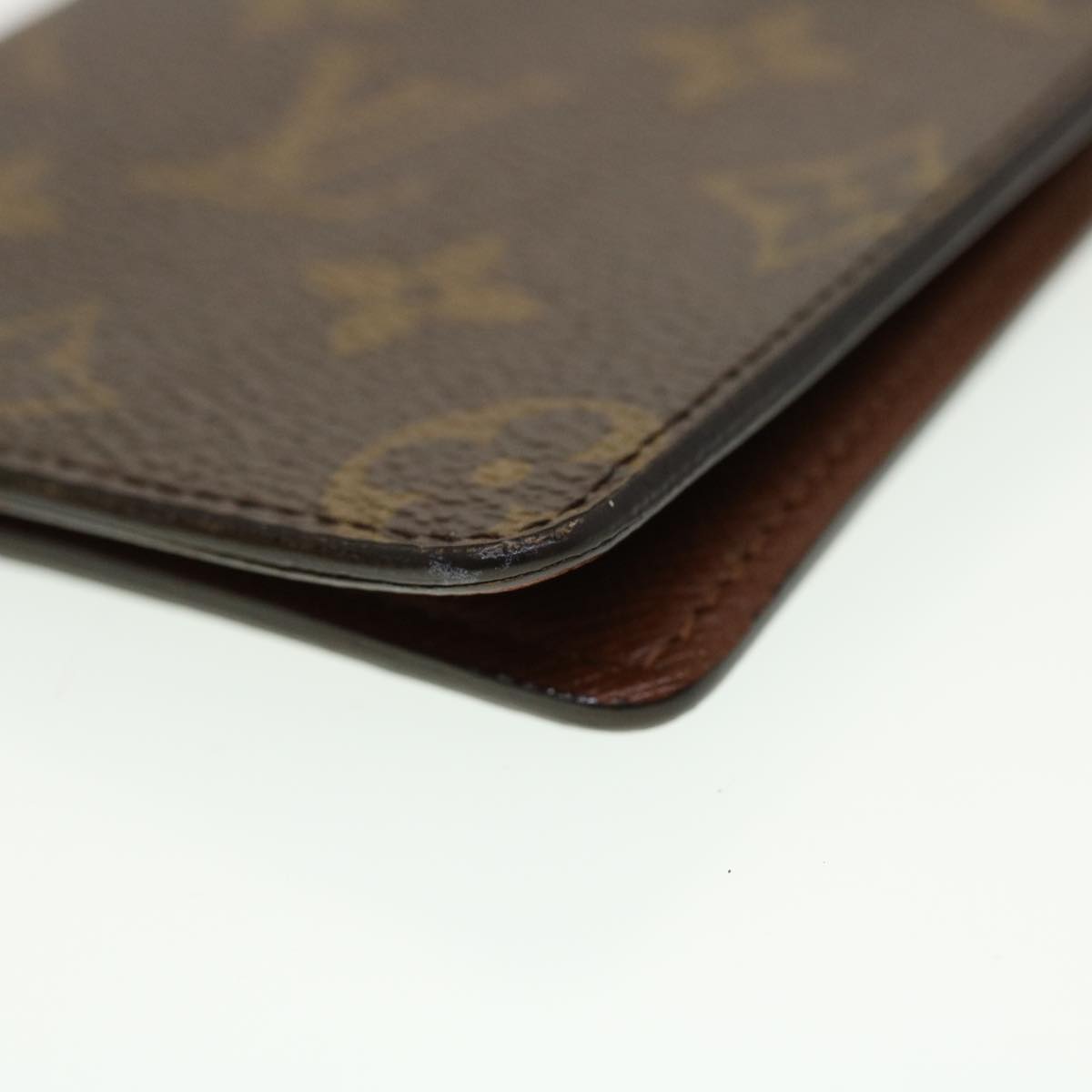 LOUIS VUITTON Monogram Porte Billets Cult Blue Pass Case M60905 LV 43367