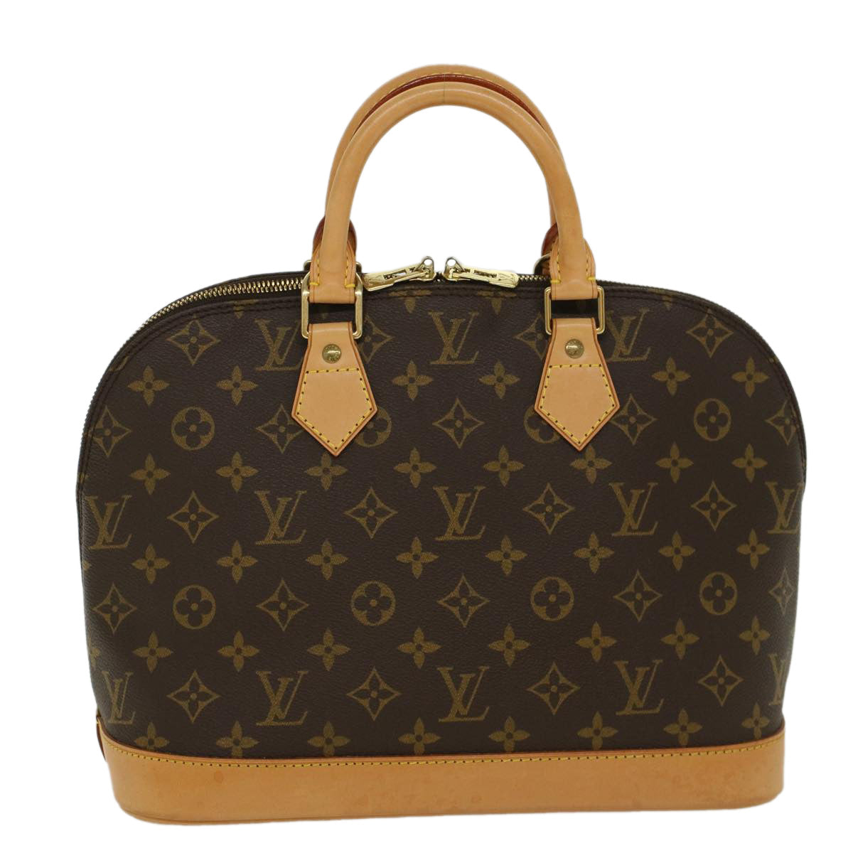 LOUIS VUITTON Monogram Alma Hand Bag M51130 LV 43411