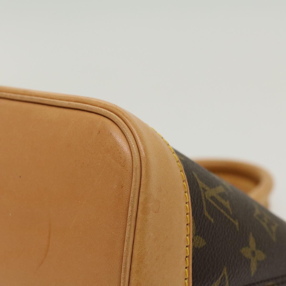 LOUIS VUITTON Monogram Alma Hand Bag M51130 LV 43411