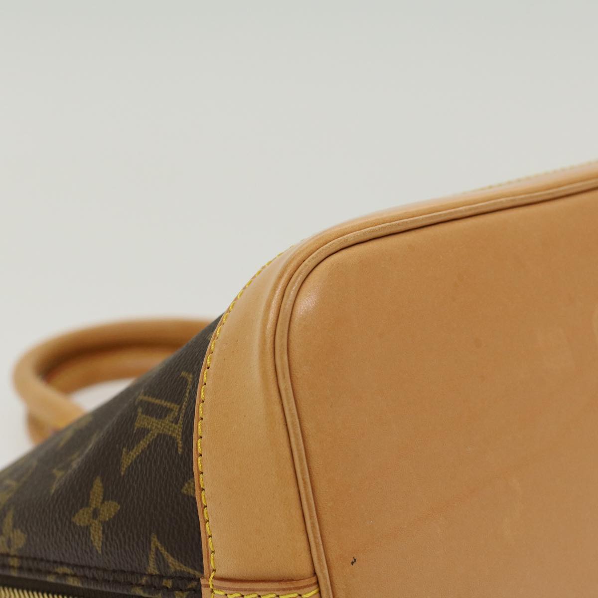 LOUIS VUITTON Monogram Alma Hand Bag M51130 LV 43411